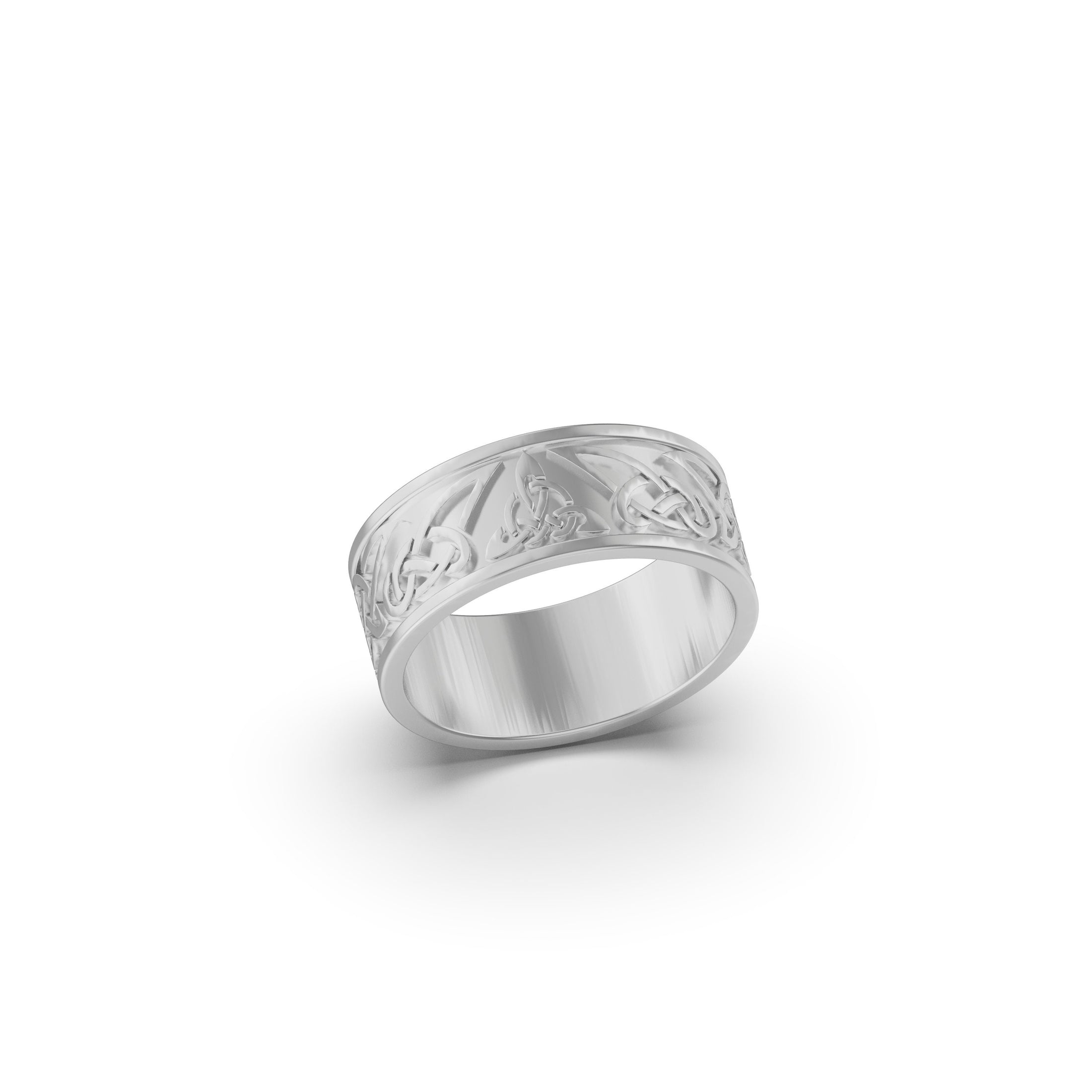 Celtic Gold Wedding Band