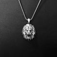 Load image into Gallery viewer, Polygonal Lion Necklace
