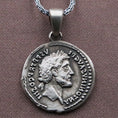 Bild in Galerie-Betrachter laden, Antoninus Pius Coin Silver Pendant
