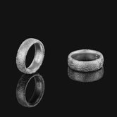 Japanese Cloud Band - Engravable