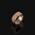 Load image into Gallery viewer, Egret Band - Engravable Rose Gold Finish
