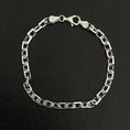 Load image into Gallery viewer, Silver Cable Link Bracelet - 5mm
