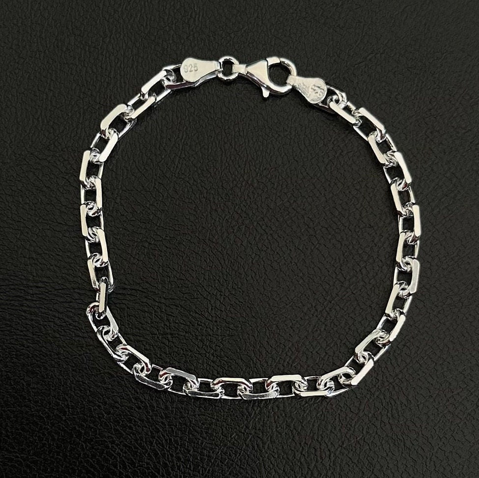 Silver Cable Link Bracelet - 5mm