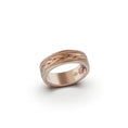 Load image into Gallery viewer, Gold Band Ring "Braided
