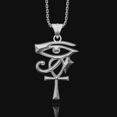 Gold Two Sided Eye of Ra Polished Finish