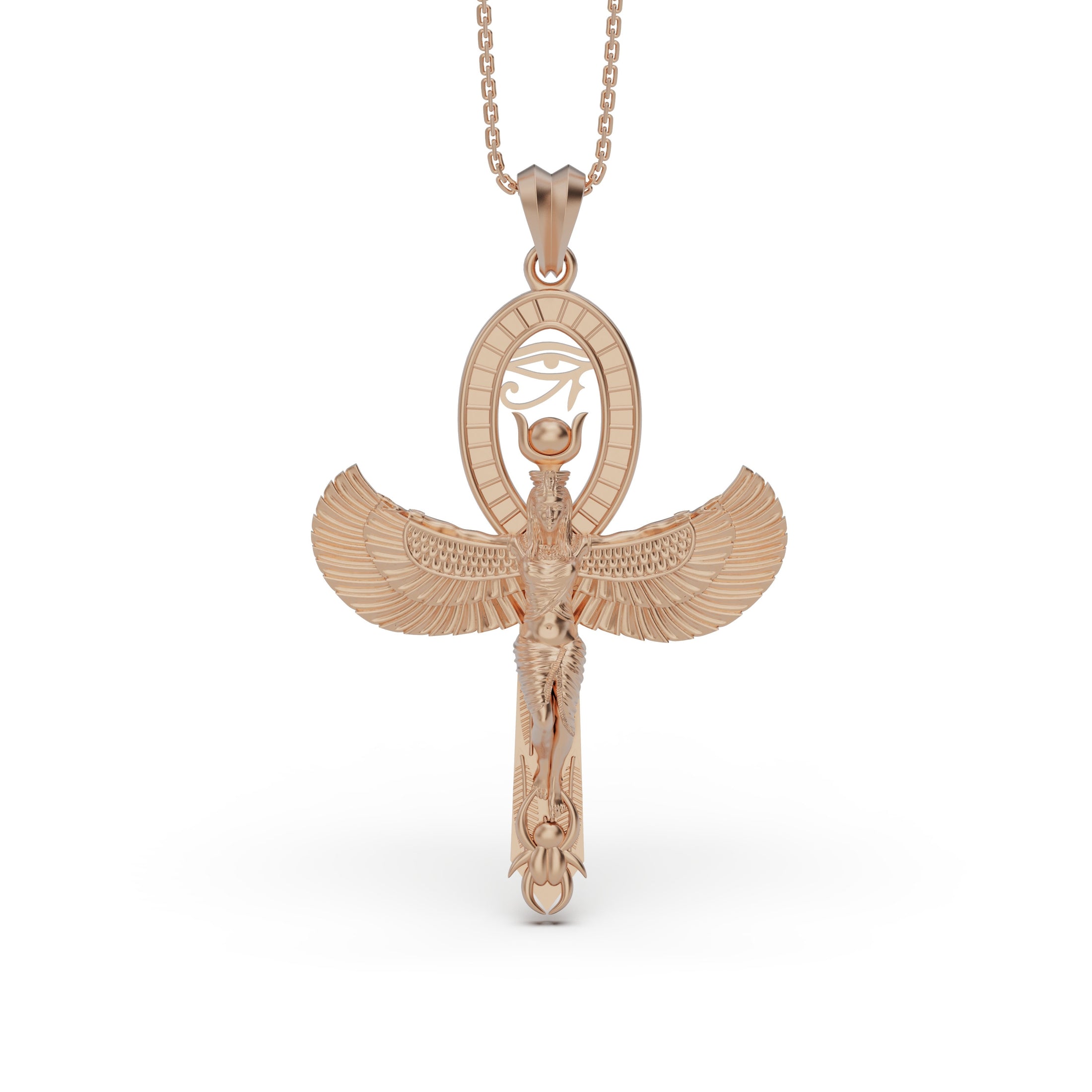 Gold Isis Pendant