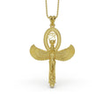 Load image into Gallery viewer, Gold Isis Pendant
