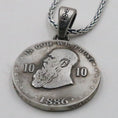 Load image into Gallery viewer, Silver Coin Necklace
