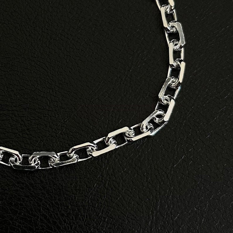 Silver Cable Link Bracelet - 5mm