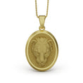 Bild in Galerie-Betrachter laden, Gold Lioness Pendant

