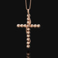 Load image into Gallery viewer, Gothic Cross of Skulls,

