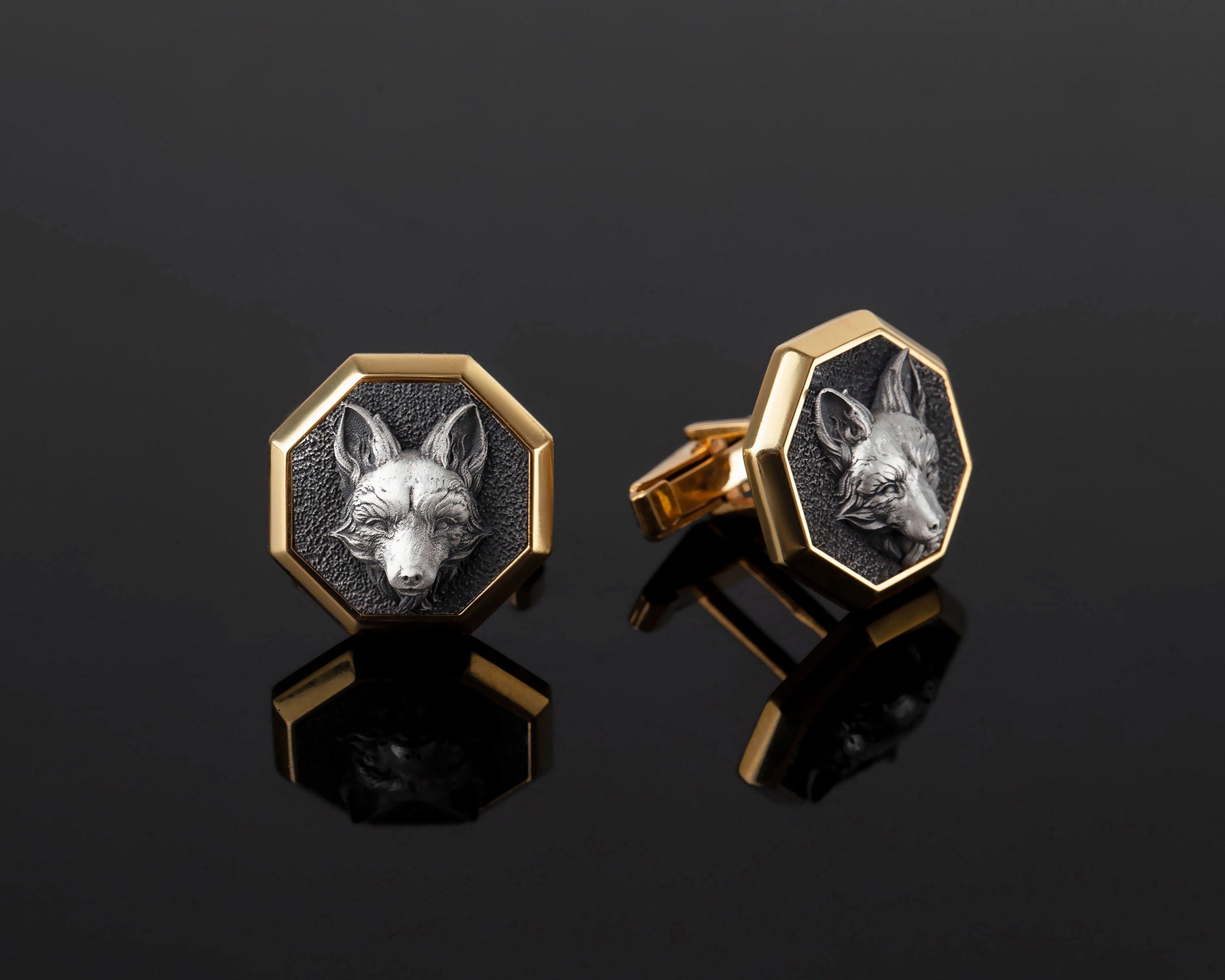 Silver Fox Men's Rose gold