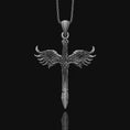 Load image into Gallery viewer, Silver Archangel Oxidized Finish
