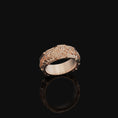 Load image into Gallery viewer, Winter is Coming Band - Engravable Rose Gold Finish
