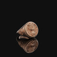 Load image into Gallery viewer, The Wise Are Silent Rose Gold Finish

