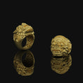 Bild in Galerie-Betrachter laden, Barong God Of Good Mens Ring in Silver
