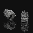 Load image into Gallery viewer, Silver Yama Ring, God of
