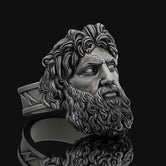 Zeus, Greek Mythology, Oxidized Finish