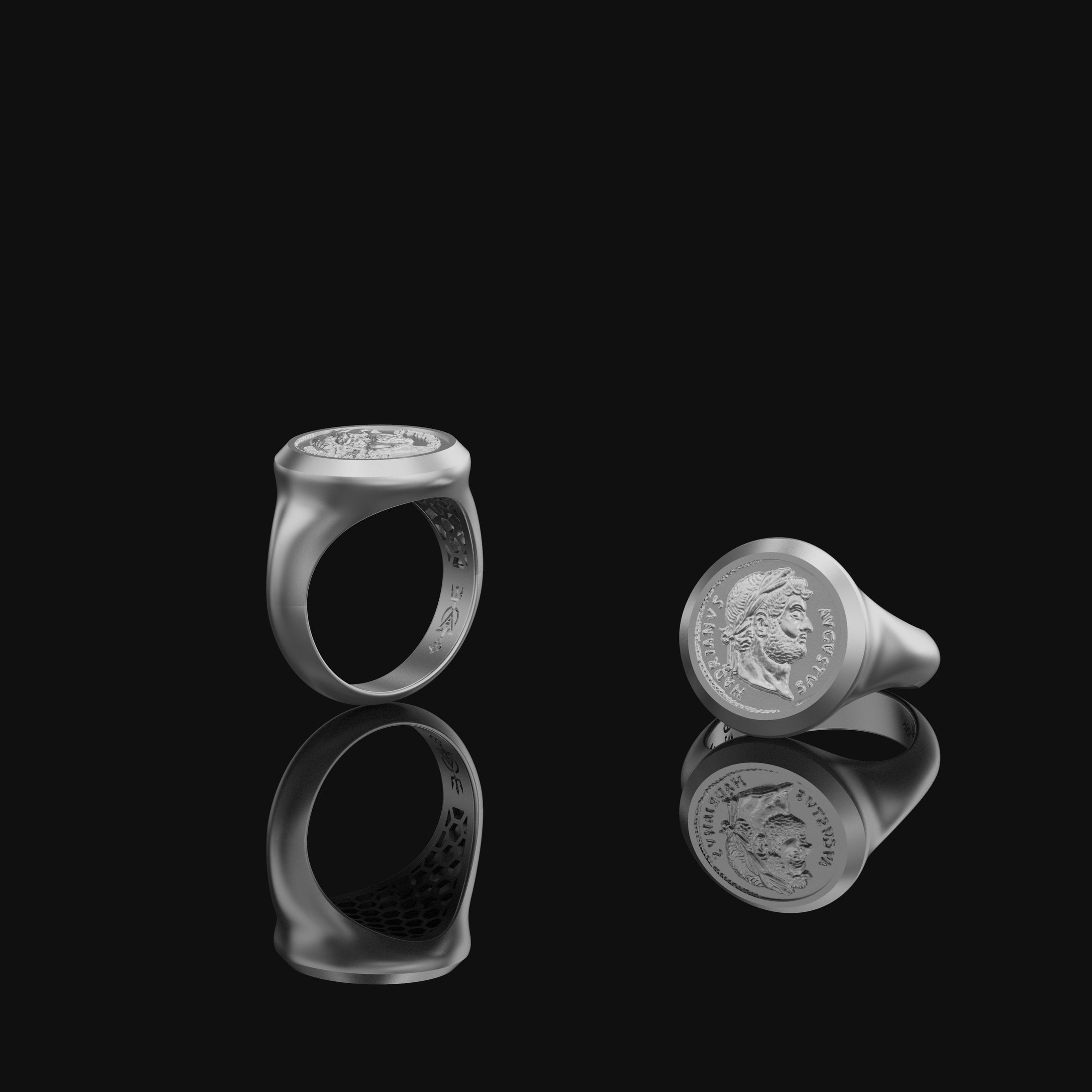 Greek Coin Ring