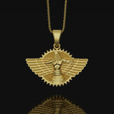 Silver Sumerian Warrior