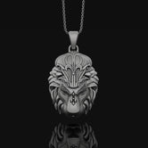 Leo Lion Head Necklace