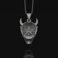 Load image into Gallery viewer, Oni Mask Handmade Charm
