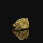 Silver Egret Wedding Gold Finish