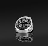 Gemstone Dragon Ring,