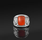 Gemstone Dragon Ring,