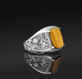 Load image into Gallery viewer, Chinese Dragon With Tiger's eye
