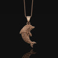 Bild in Galerie-Betrachter laden, Dolphin Necklace, Silver
