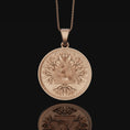 Load image into Gallery viewer, Valknut Pendant Sterling Rose Gold Finish
