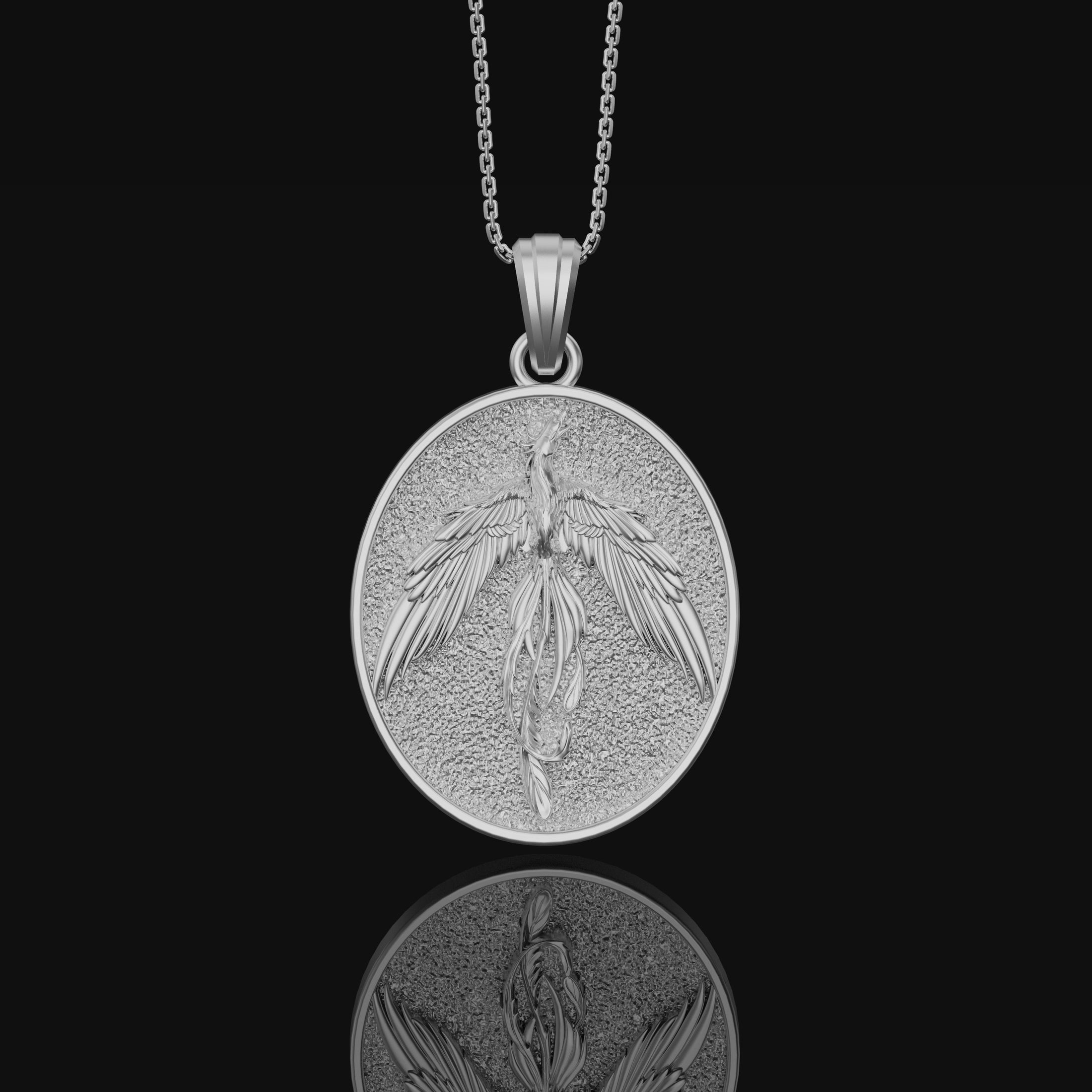 Phoenix Silver Pendant,