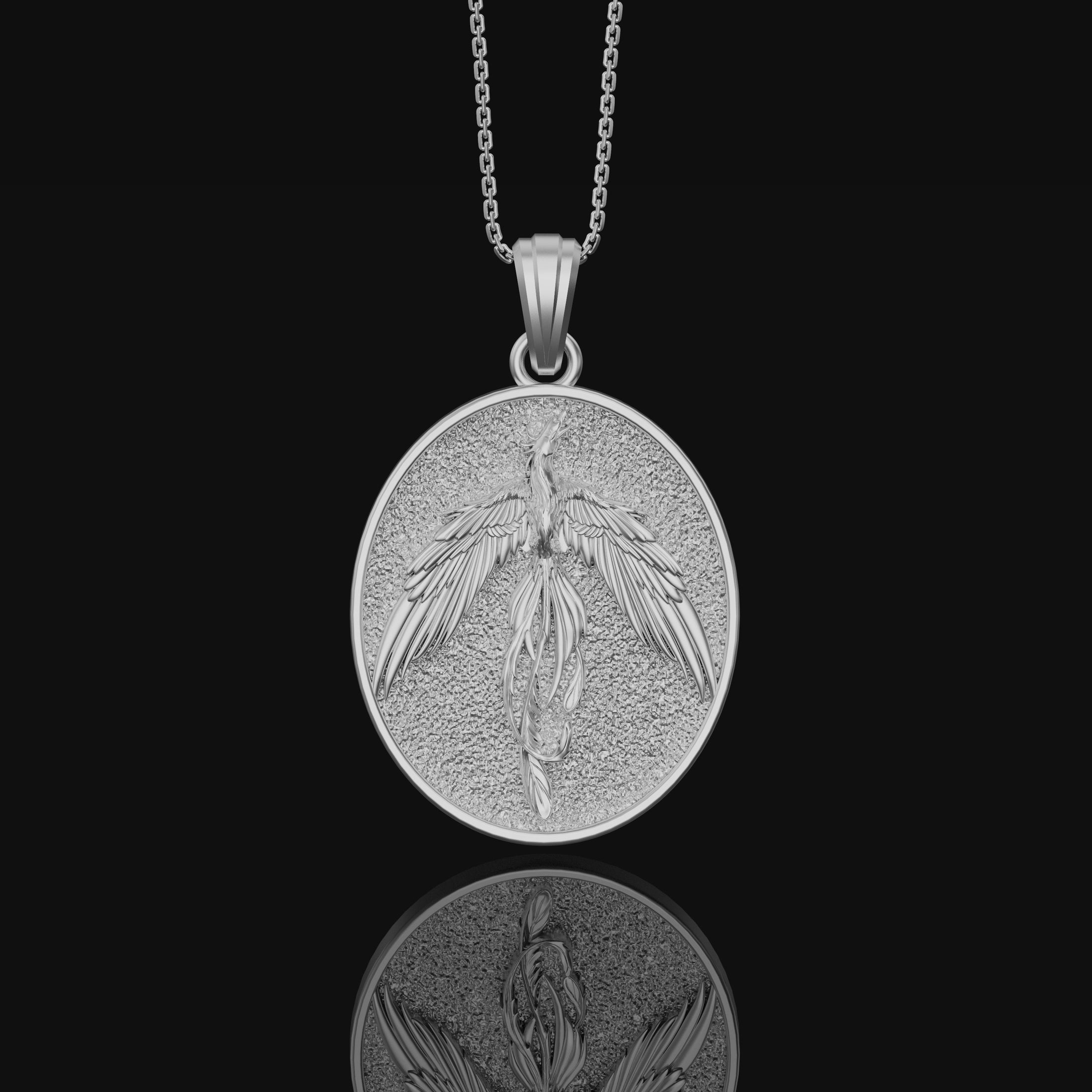 Phoenix Silver Pendant,