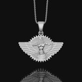 Silver Sumerian Warrior