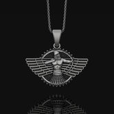 Silver Sumerian Warrior