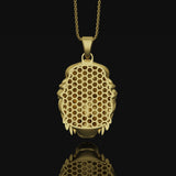 Leo Lion Head Necklace