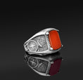 Load image into Gallery viewer, Sterling Silver Sailor Carnelian
