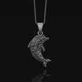 Load image into Gallery viewer, Dolphin Necklace, Silver
