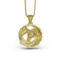 Load image into Gallery viewer, Silver Raven Necklace,
