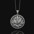 Load image into Gallery viewer, Personalized Flower Of Oxidized Finish
