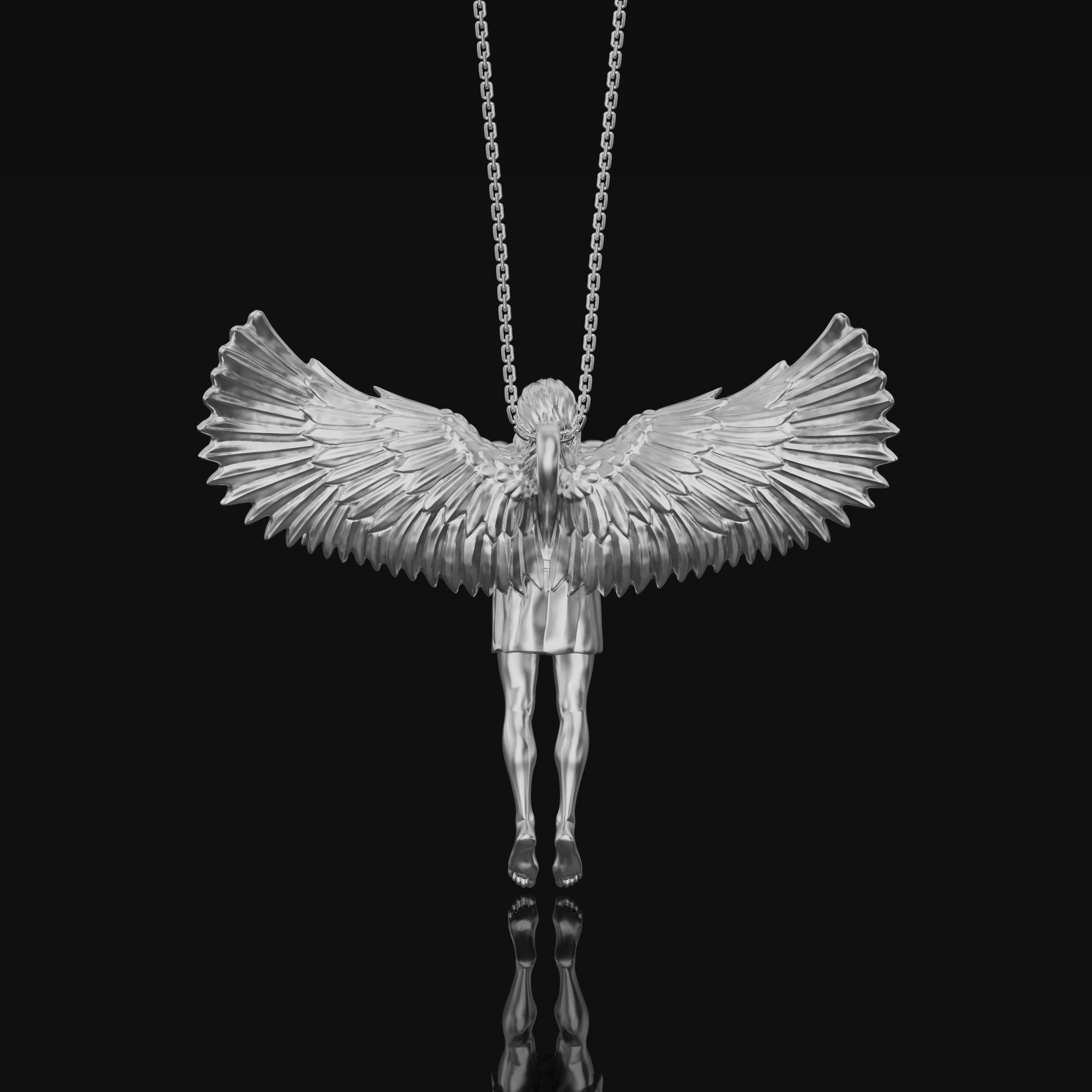 Silver Angel Pendant,
