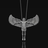 Silver Angel Pendant,