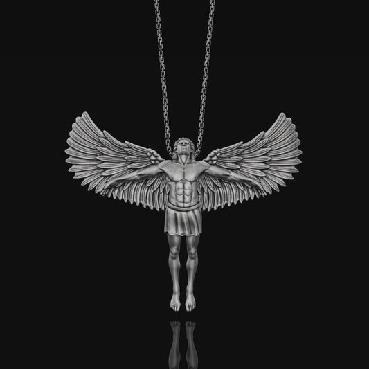 Silver Angel Pendant,