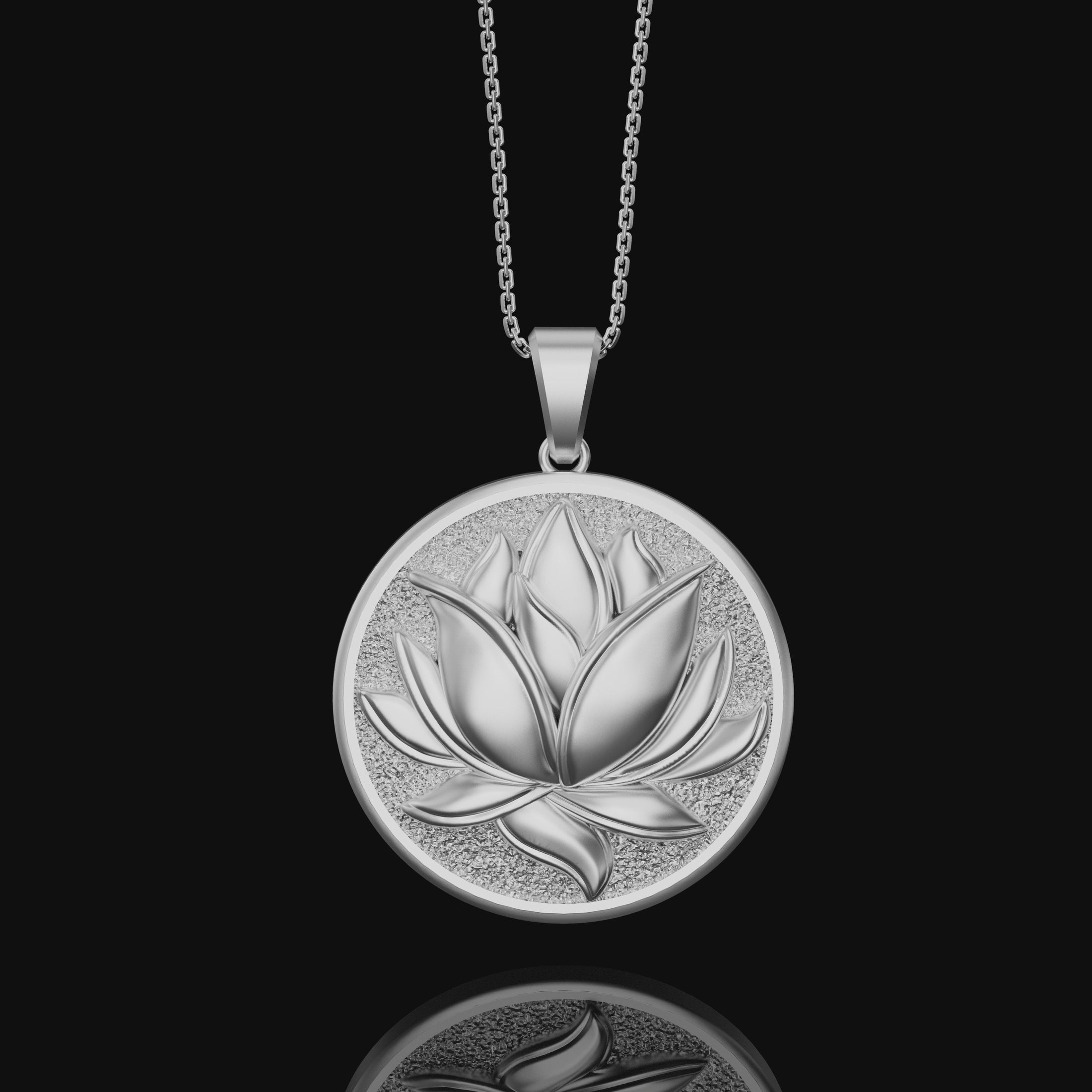 Personalized Flower Of Polished Finish