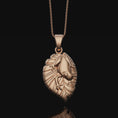 Load image into Gallery viewer, Frog on a Leaf Pendant,
