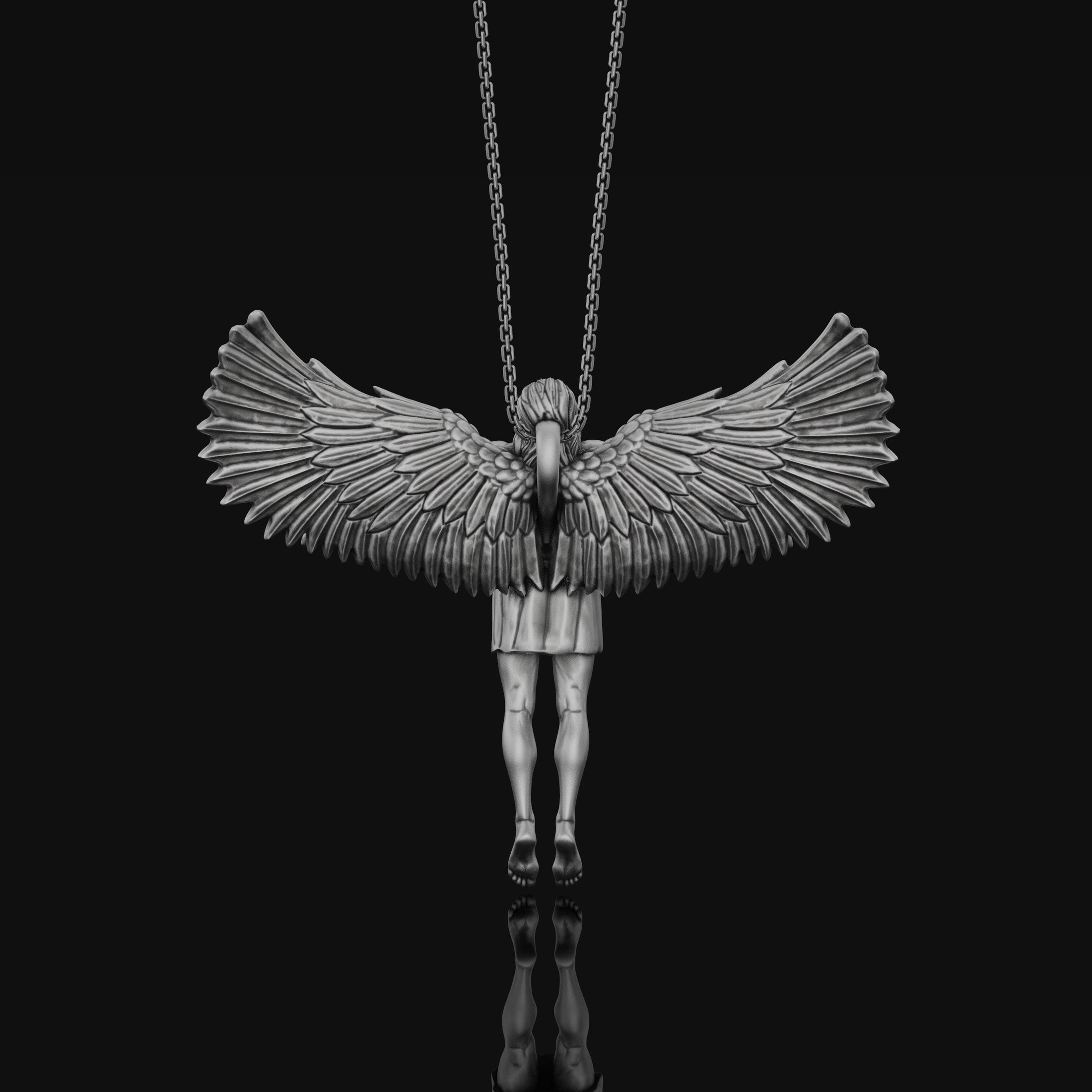 Silver Angel Pendant,