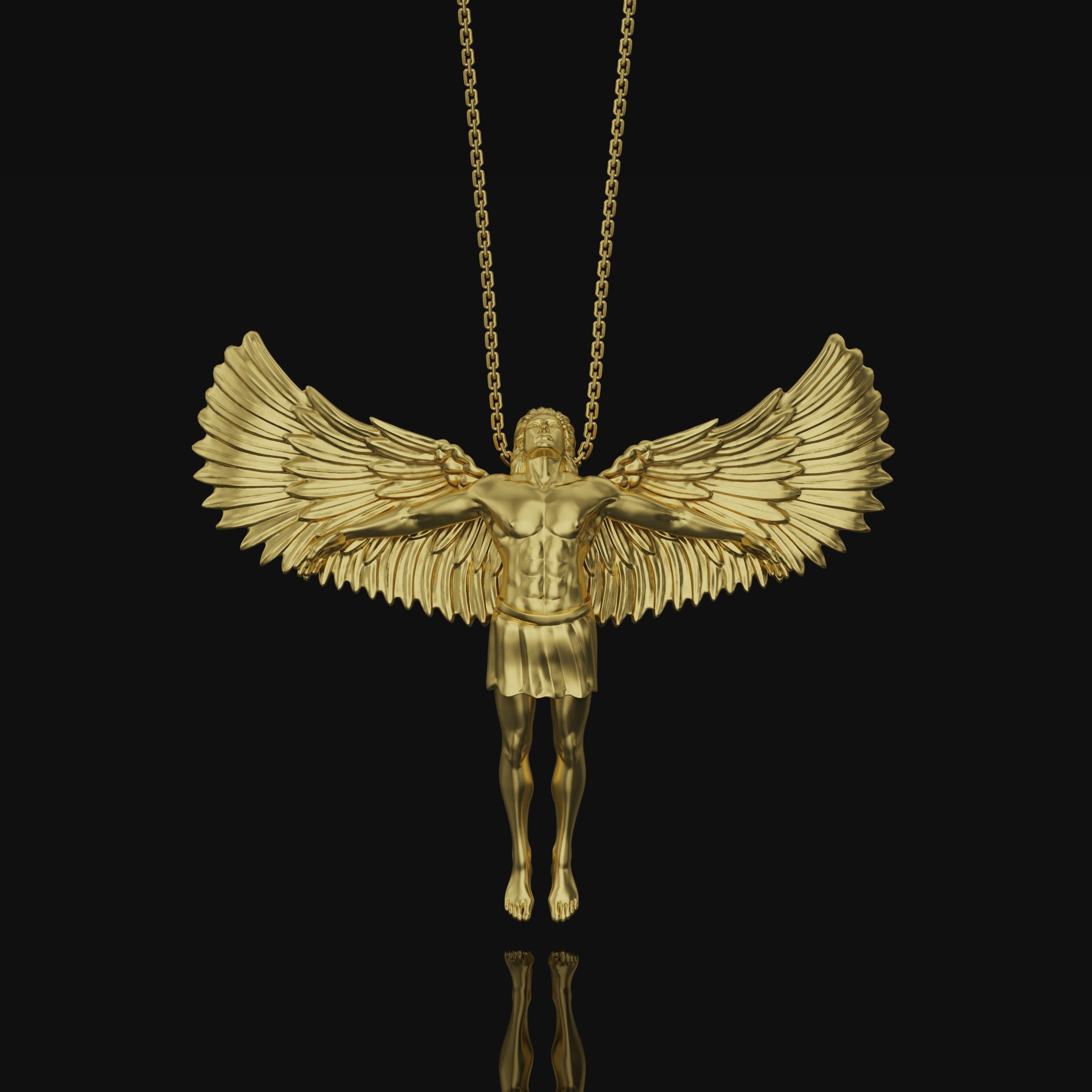 Silver Angel Pendant,