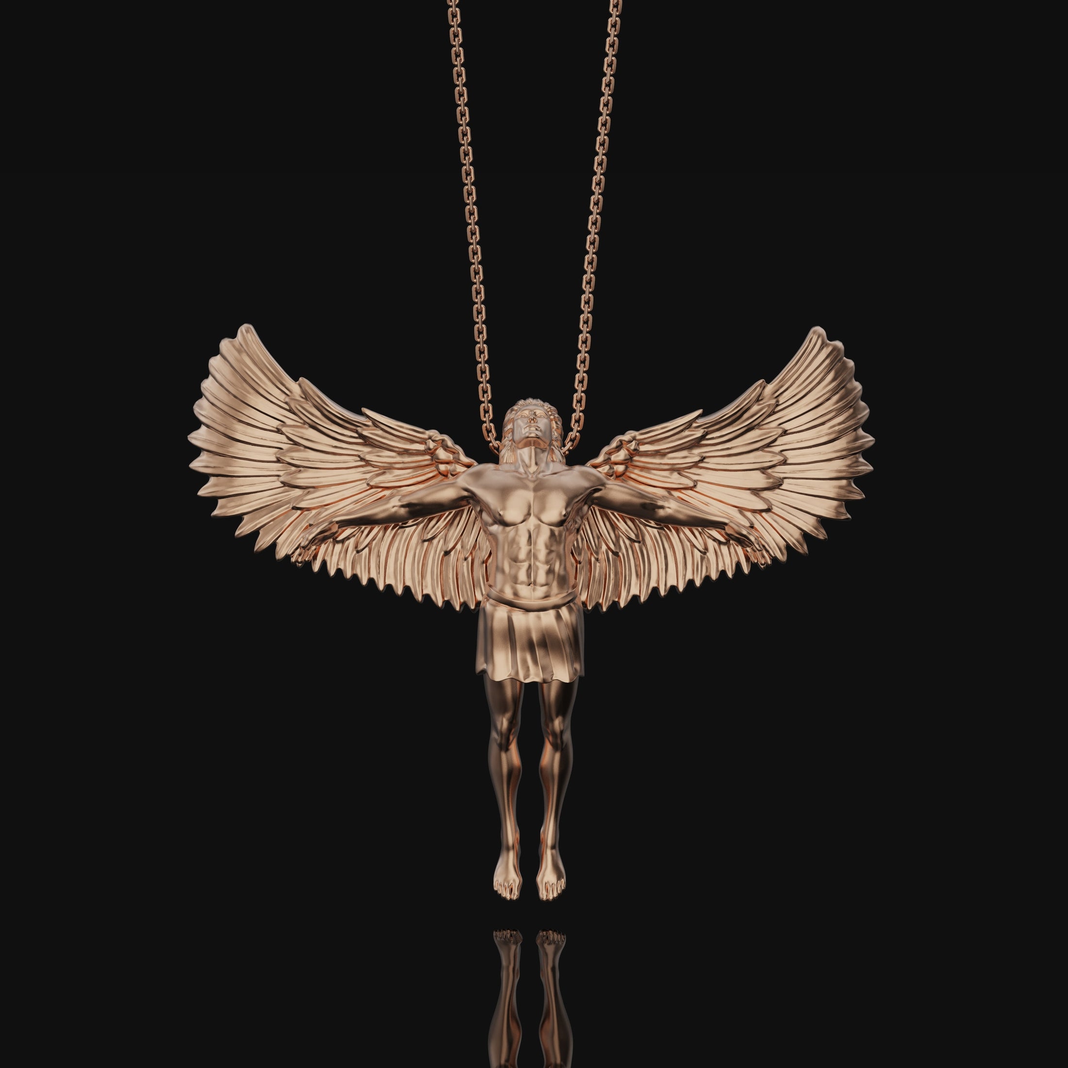 Silver Angel Pendant,