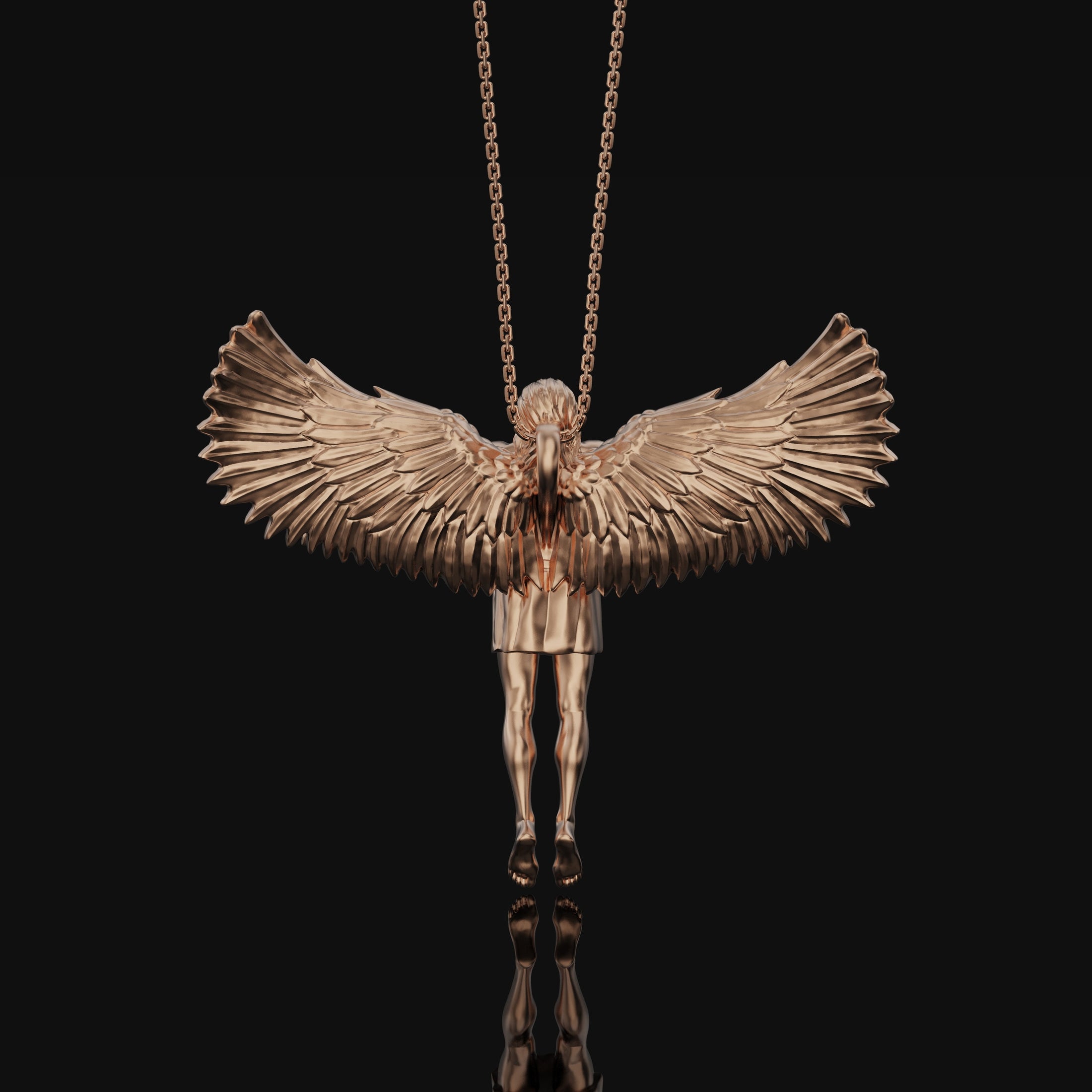 Silver Angel Pendant,
